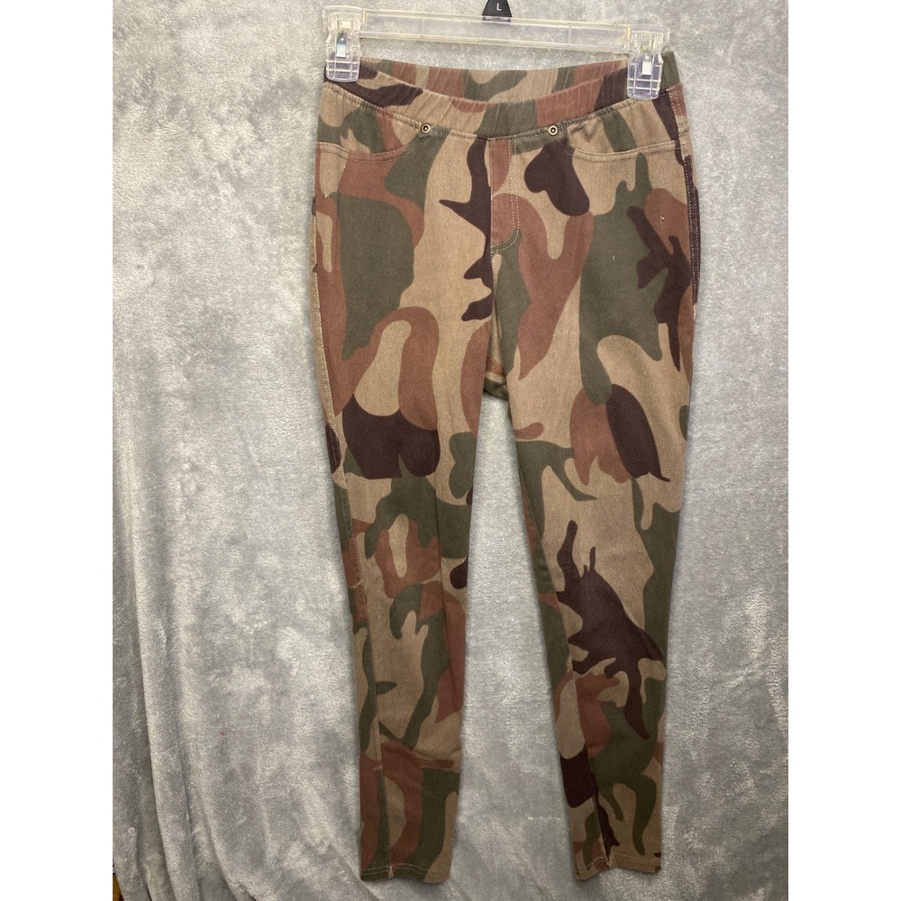Lildy Printed Jeggings Camouflage Stretch Waist Pockets Women's Size‎ S M